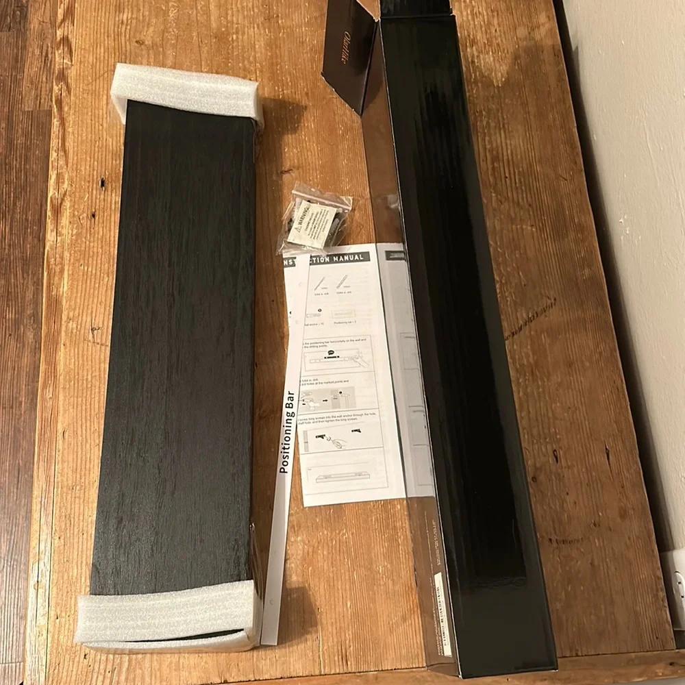 Black Wall Hanging Decor Shelf